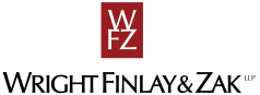 Wright Finlay & Zak logo
